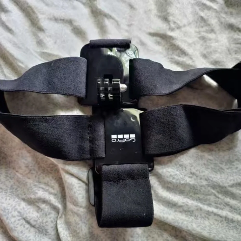 GoPro Black and Gray Camera Case with Accessories